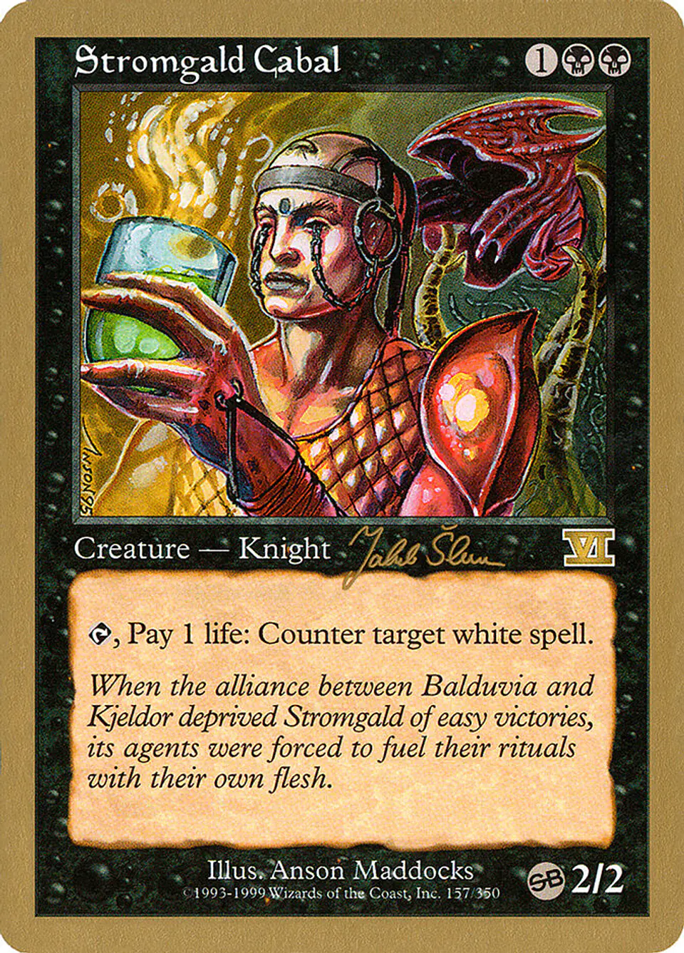 Stromgald Cabal (Retro Frame) 1