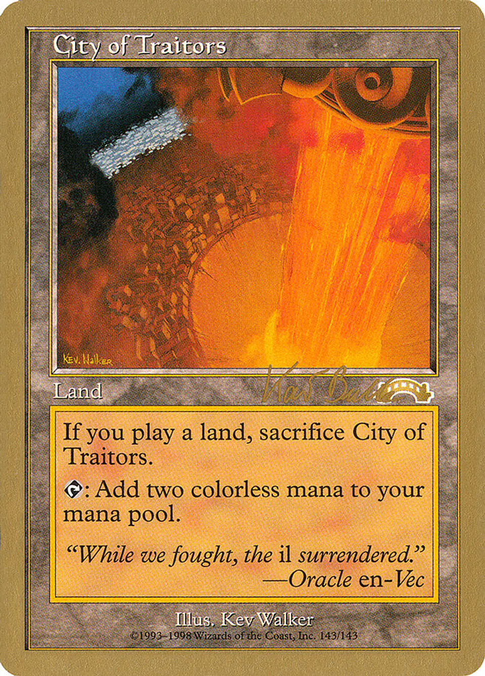 City of Traitors (Retro Frame) 1