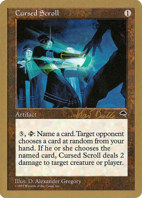 Cursed Scroll (Retro Frame)