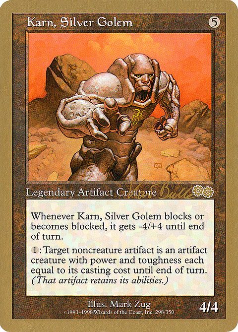 Karn, Silver Golem (Retro Frame)