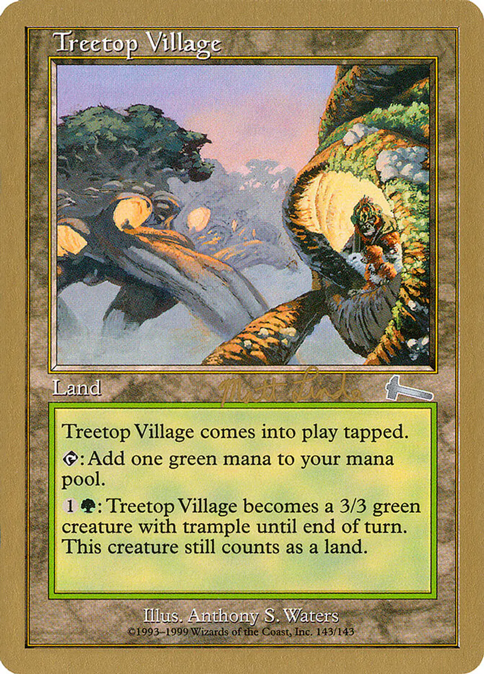 Treetop Village (Retro Frame) 1