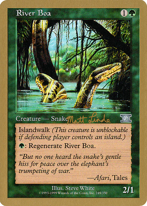 River Boa (Retro Frame)