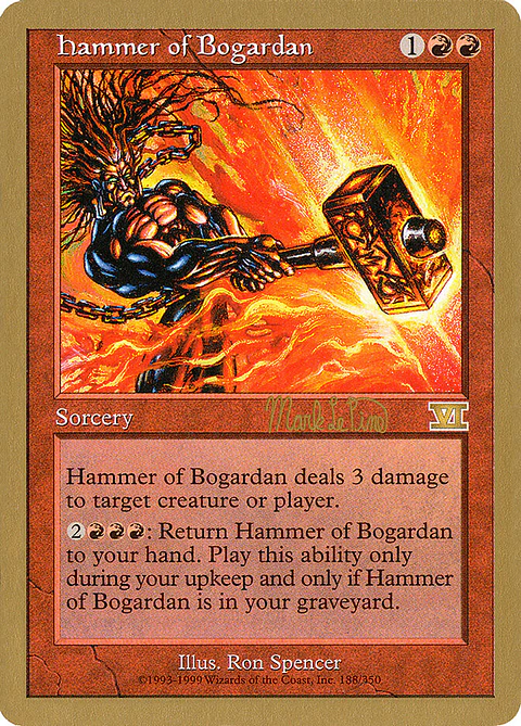 Hammer of Bogardan (Retro Frame)