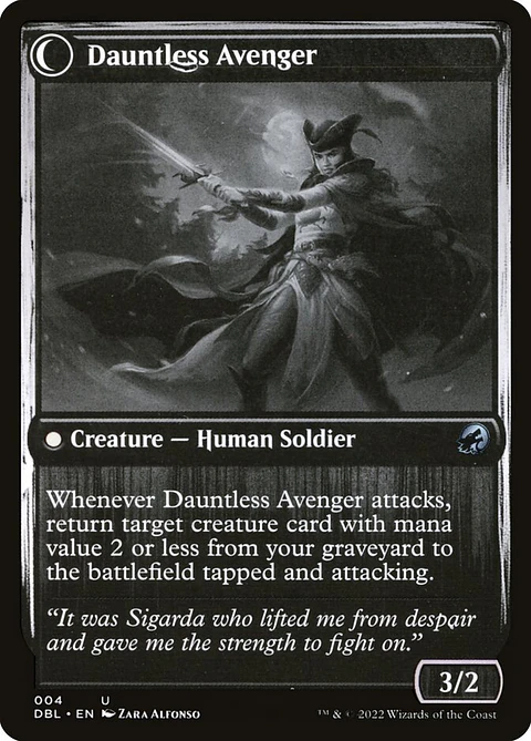Bereaved Survivor // Dauntless Avenger
