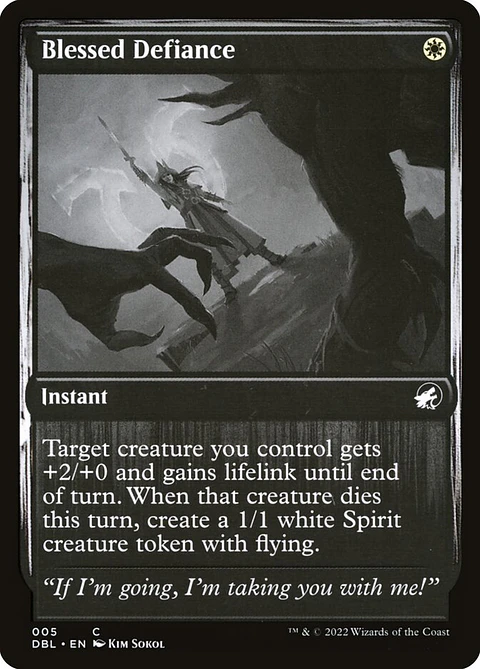 Blessed Defiance