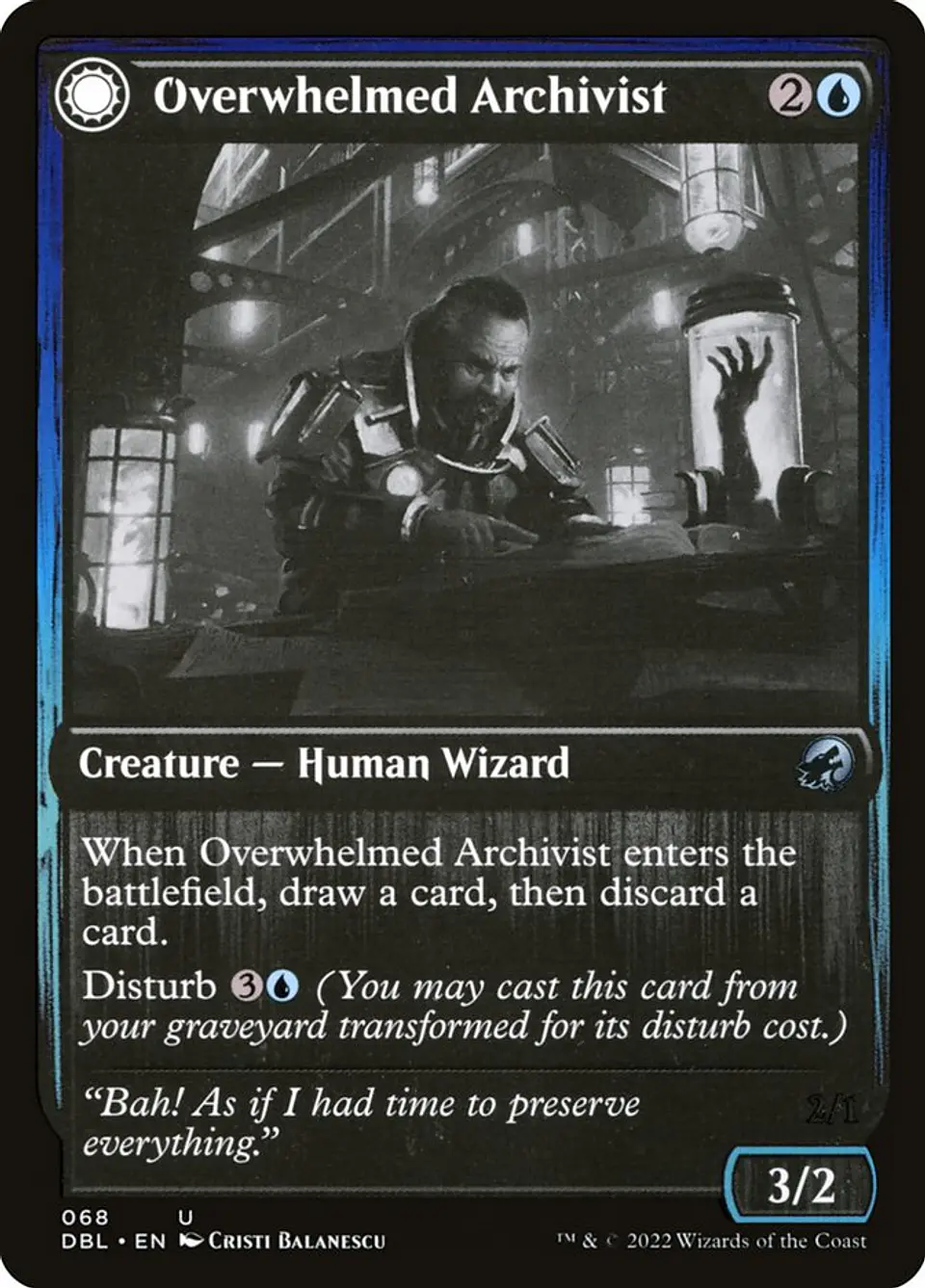 Overwhelmed Archivist // Archive Haunt 1