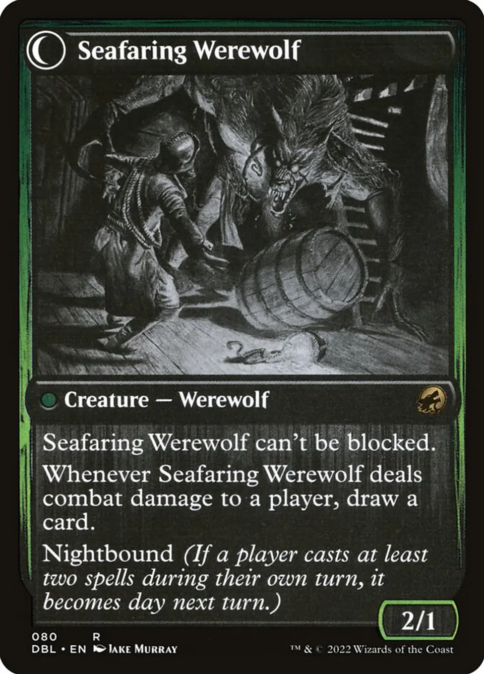 Suspicious Stowaway // Seafaring Werewolf 2