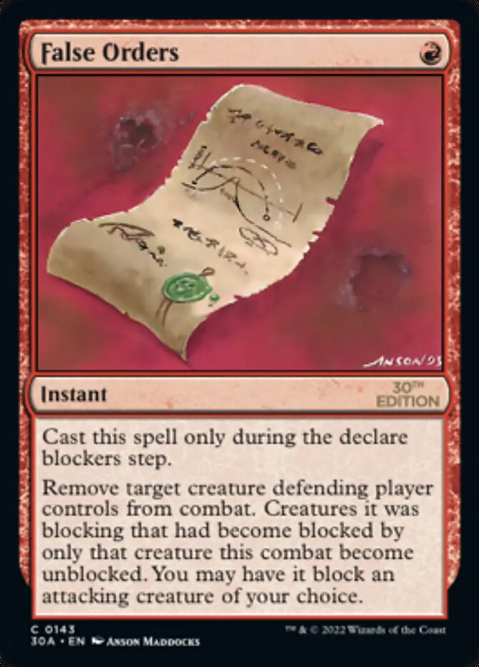 False Orders 1