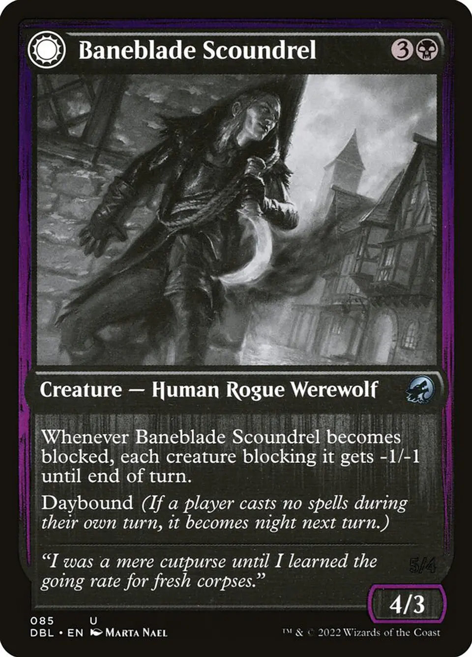 Baneblade Scoundrel // Baneclaw Marauder 1