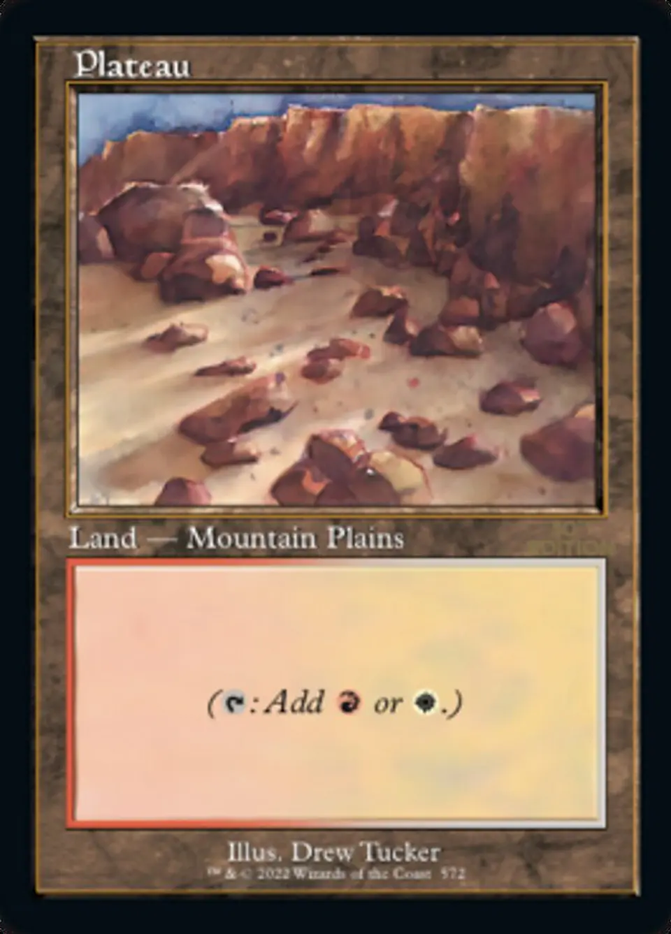 Plateau (Retro Frame) 1
