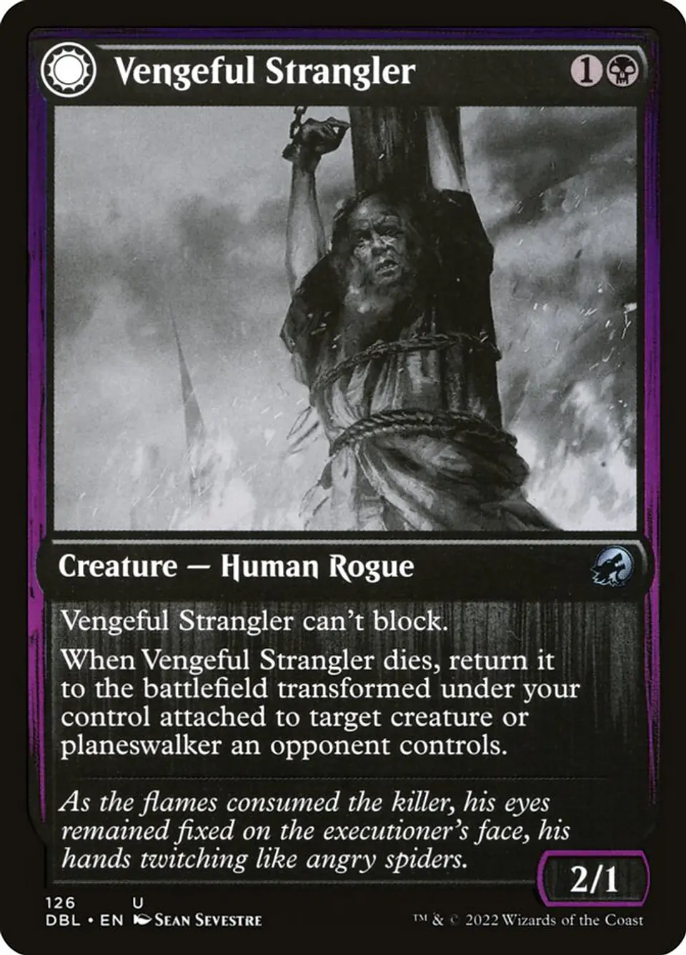 Vengeful Strangler // Strangling Grasp 1