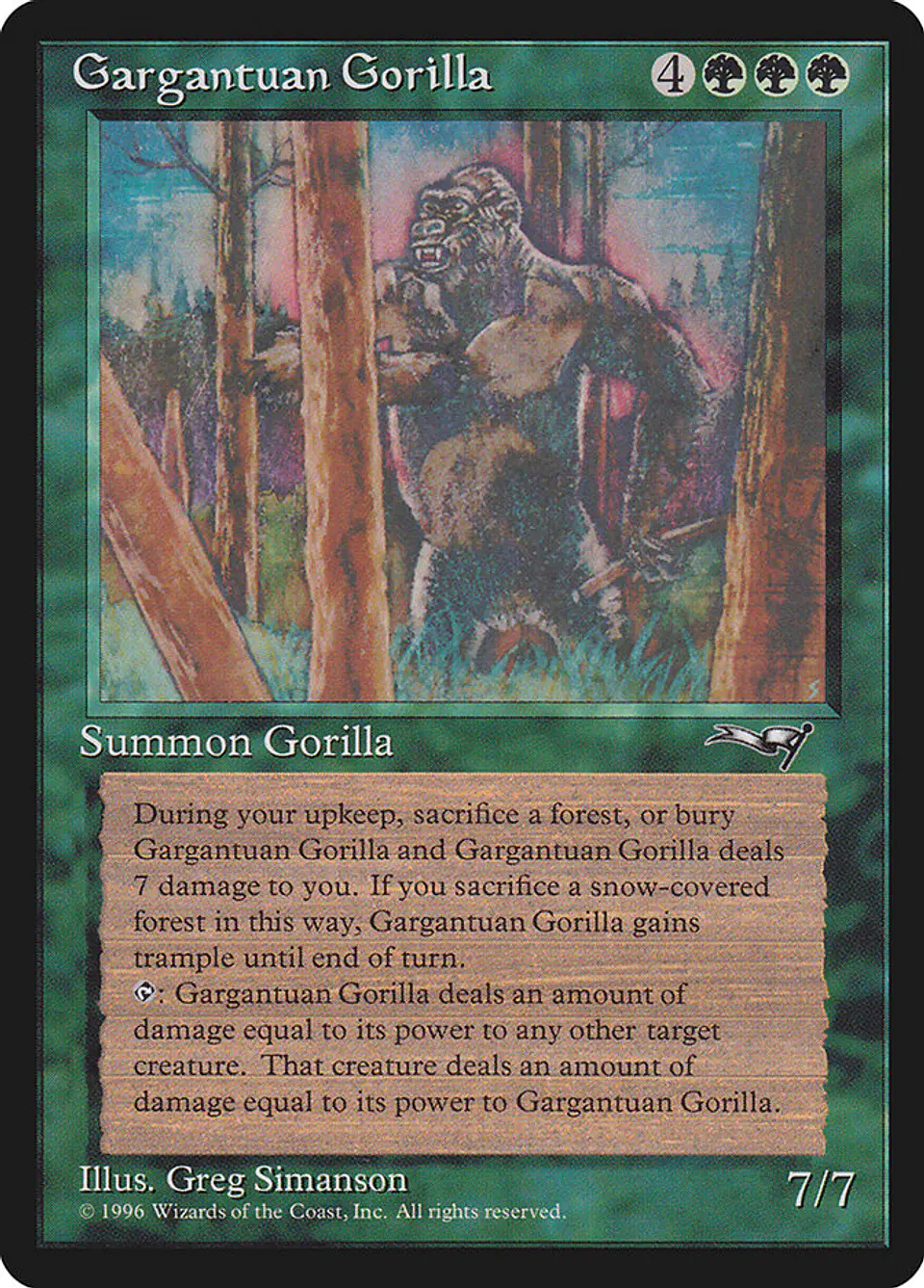 Gargantuan Gorilla 1