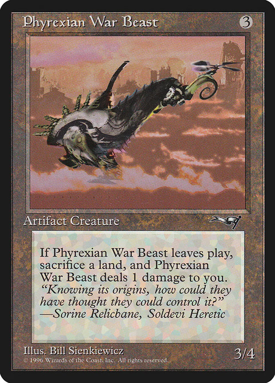 Phyrexian War Beast 1