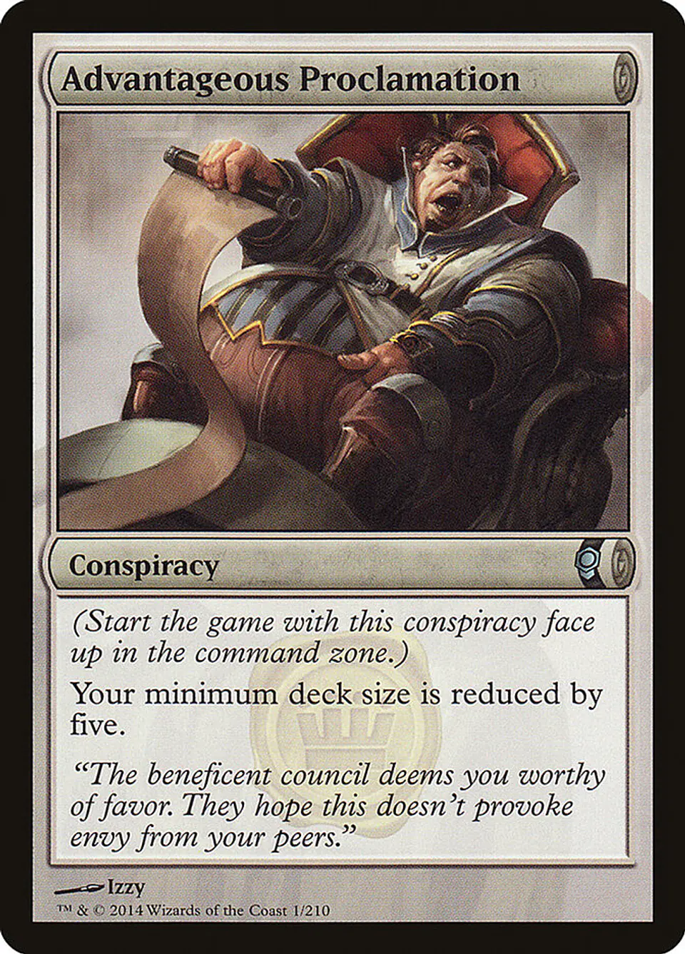 Advantageous Proclamation 1