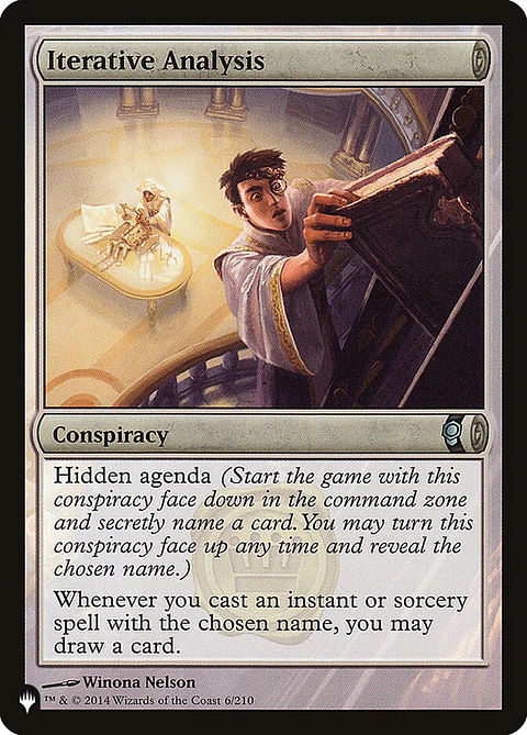 Iterative Analysis (The List)