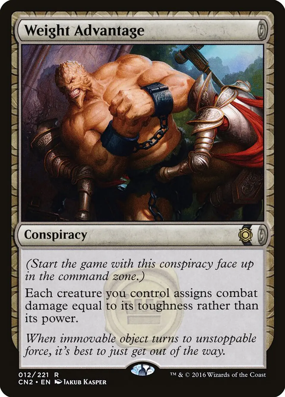 Weight Advantage 1