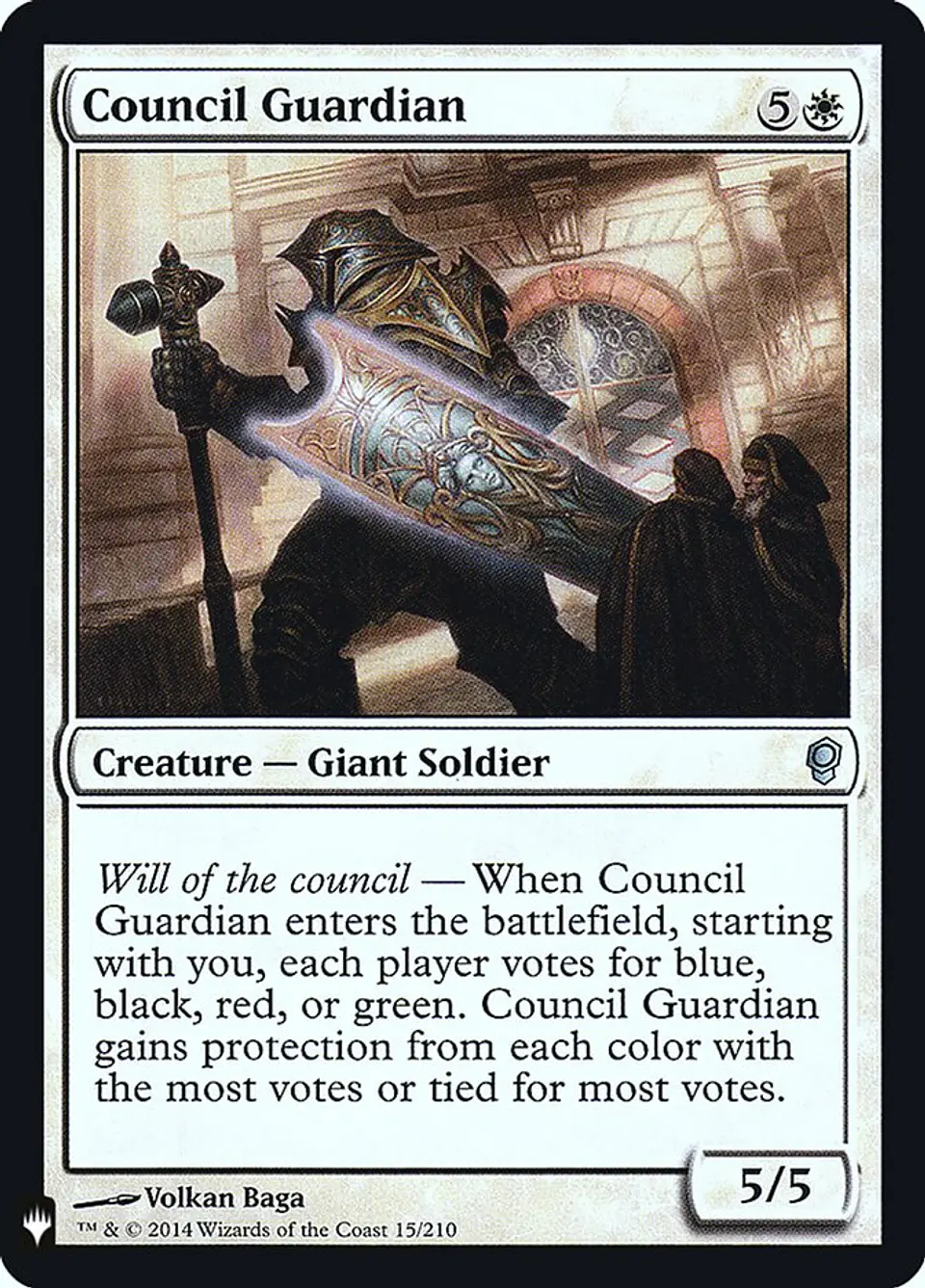 Council Guardian (The List) 1