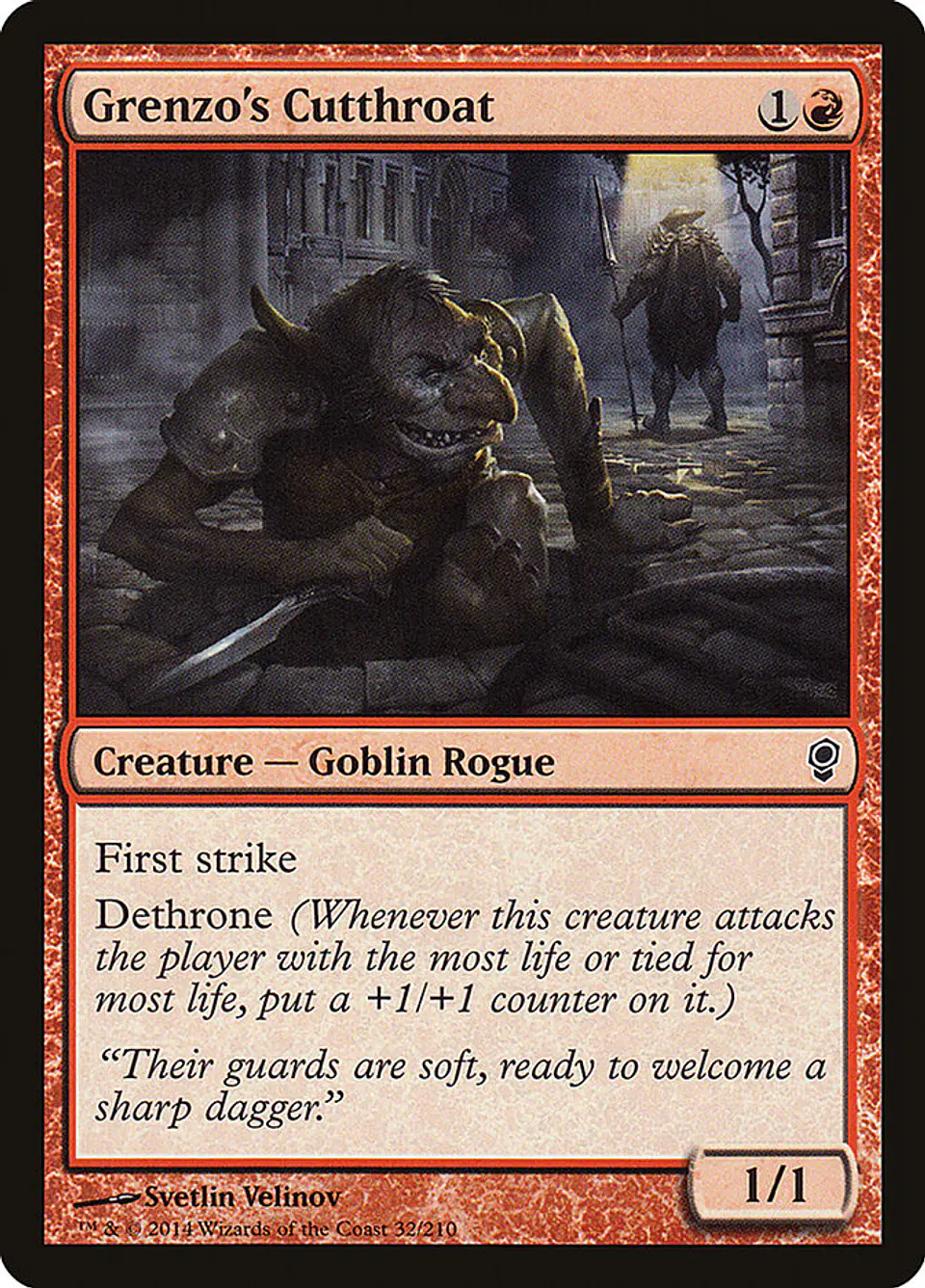 Grenzo's Cutthroat 1