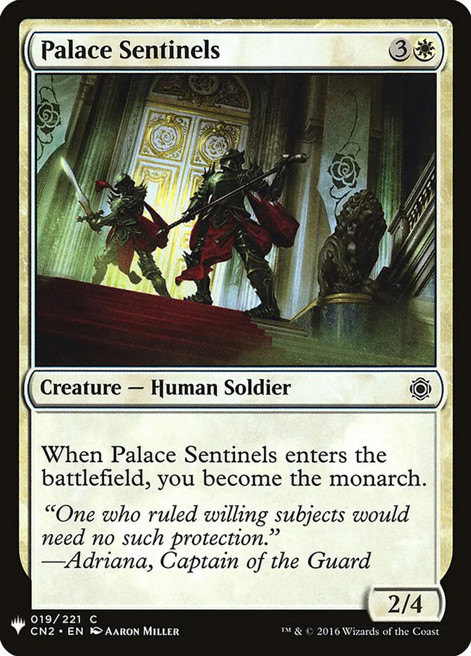 Palace Sentinels (The List) 1