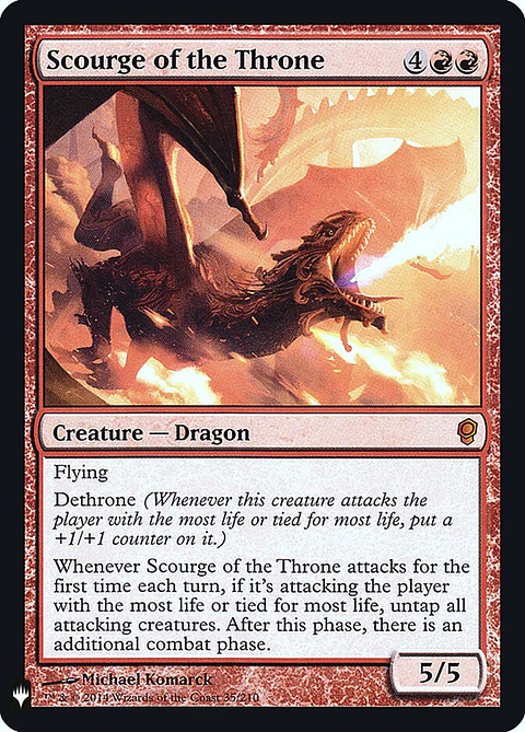 Scourge of the Throne (The List)