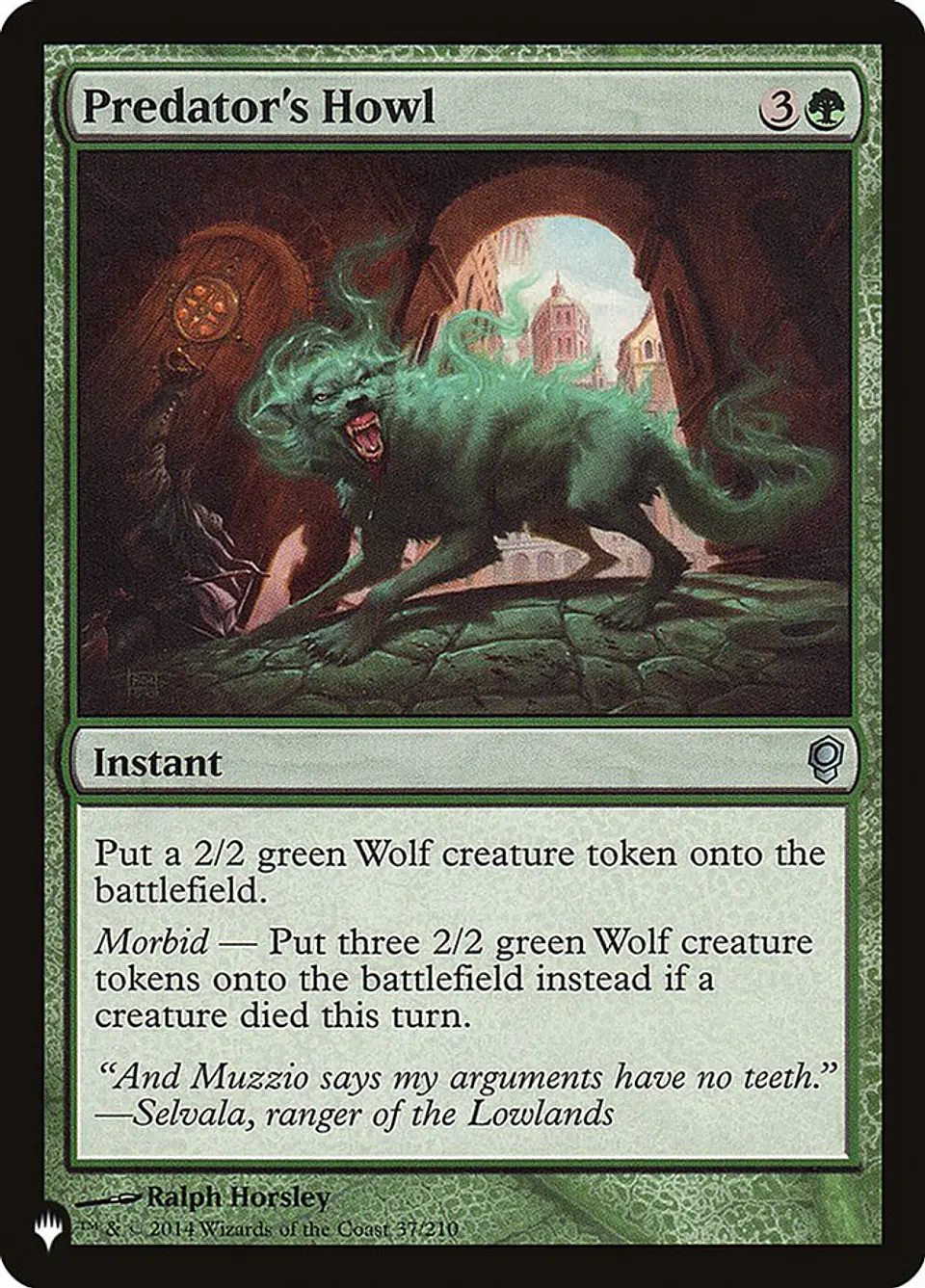 Predator's Howl (The List) 1