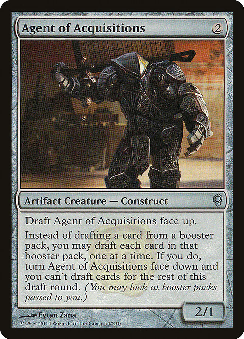 Agent of Acquisitions 1
