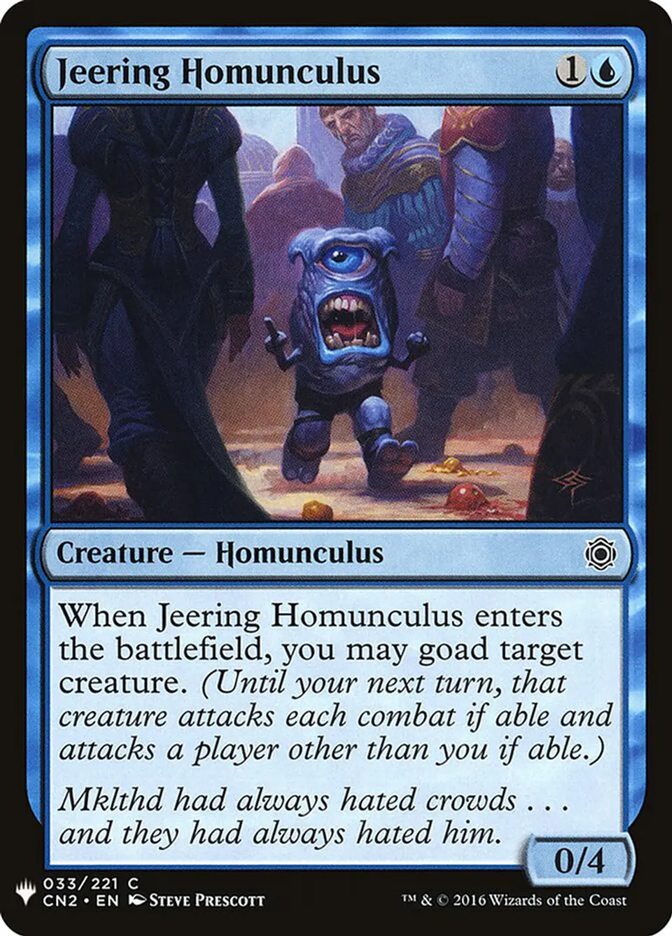Jeering Homunculus (The List) 1