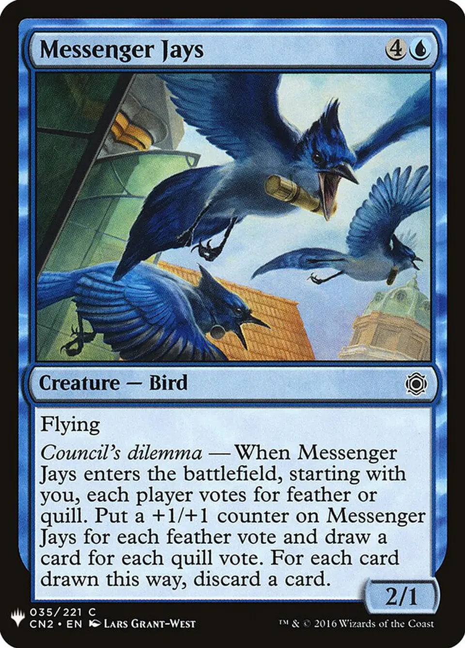 Messenger Jays (The List) 1