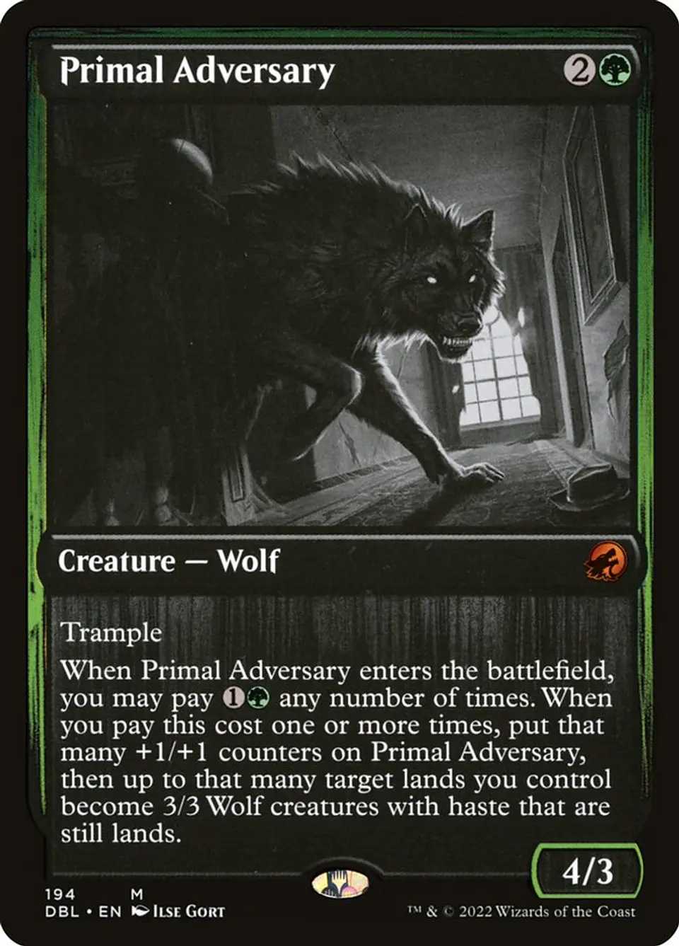 Primal Adversary 1