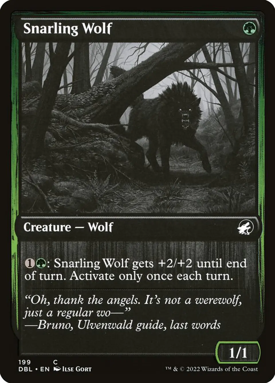 Snarling Wolf 1