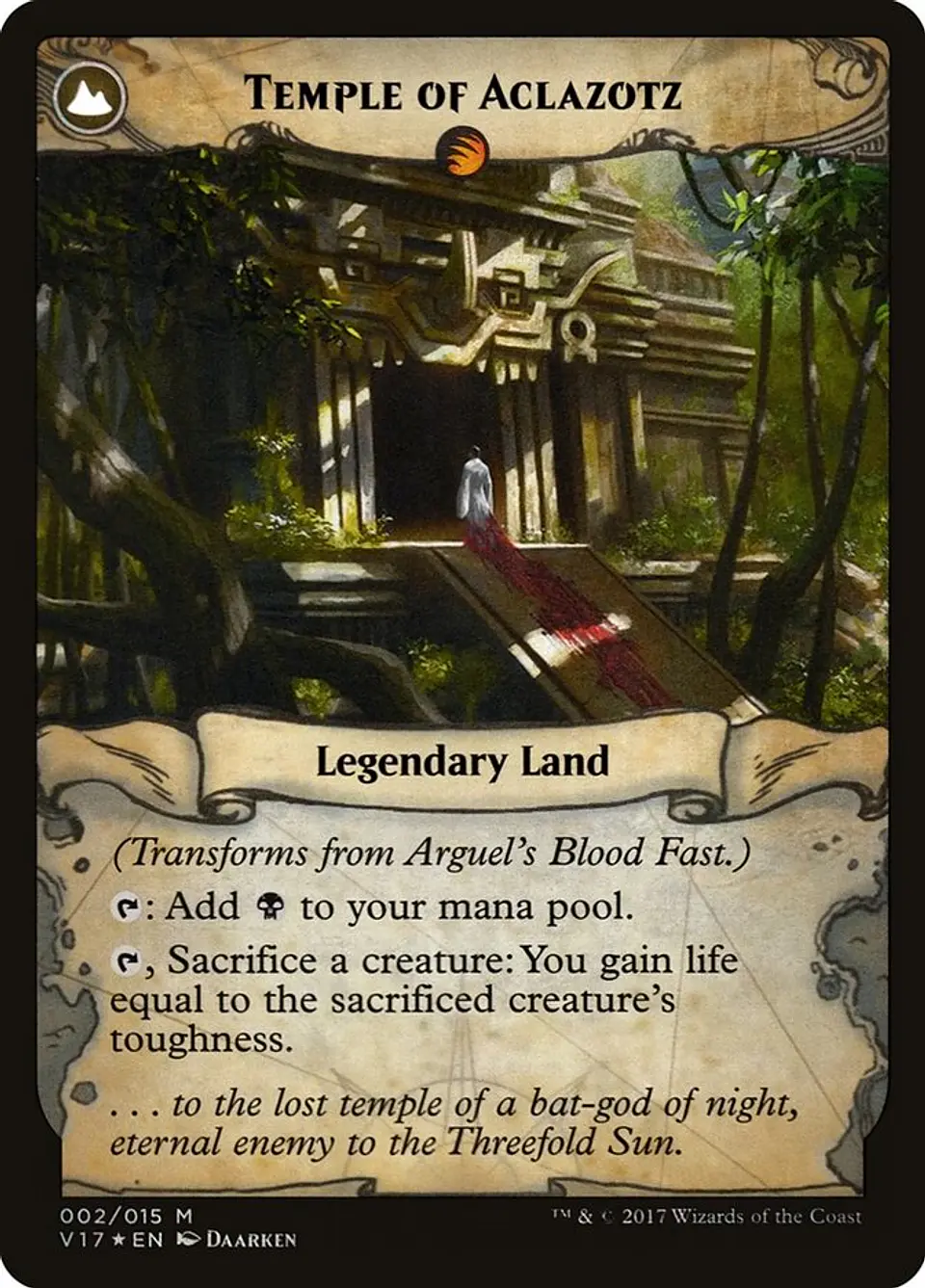 Arguel's Blood Fast // Temple of Aclazotz 2