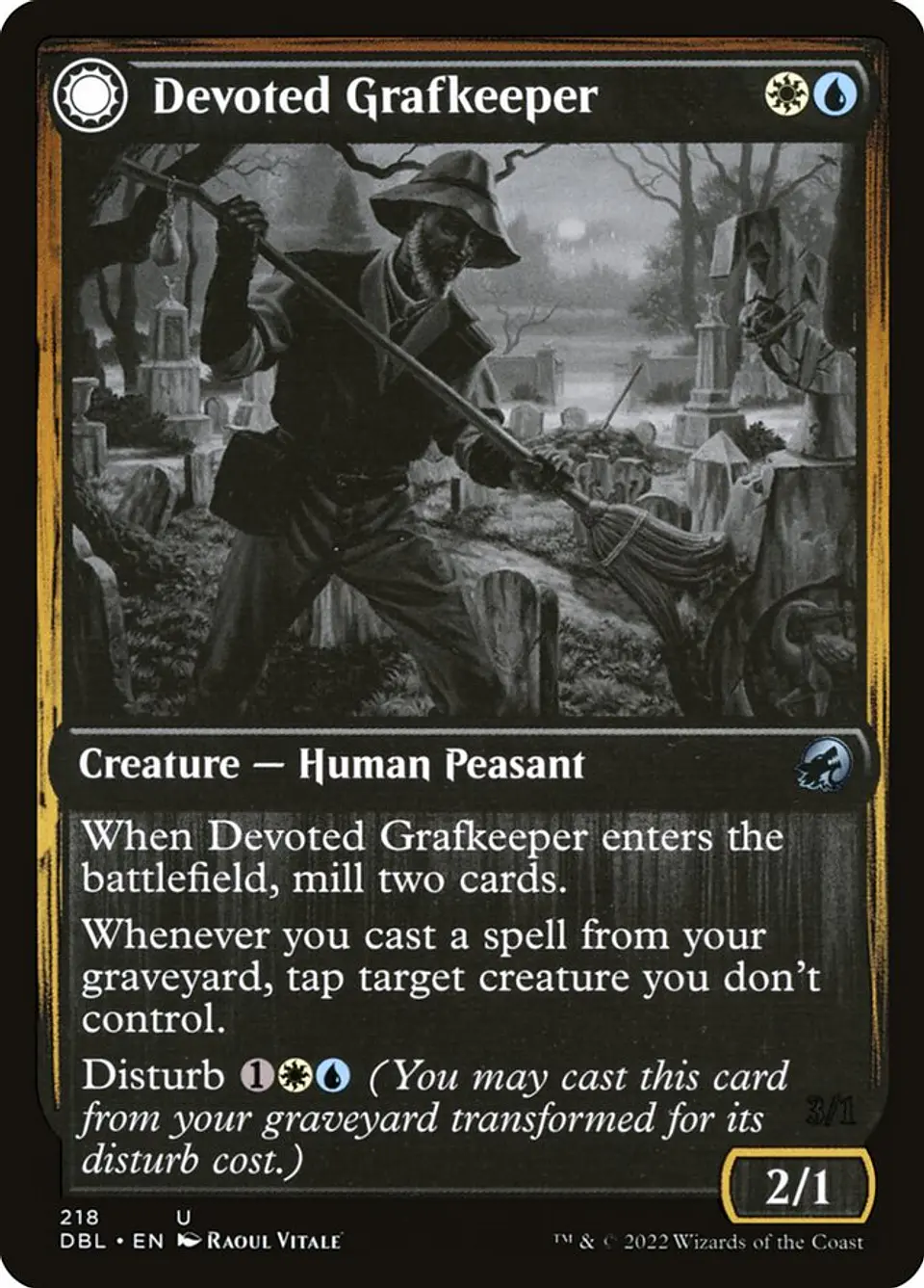 Devoted Grafkeeper // Departed Soulkeeper 1