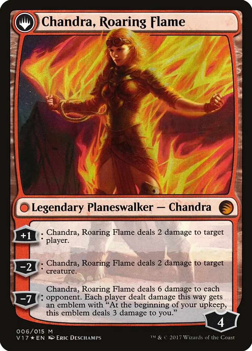 Chandra, Fire of Kaladesh // Chandra, Roaring Flame 2