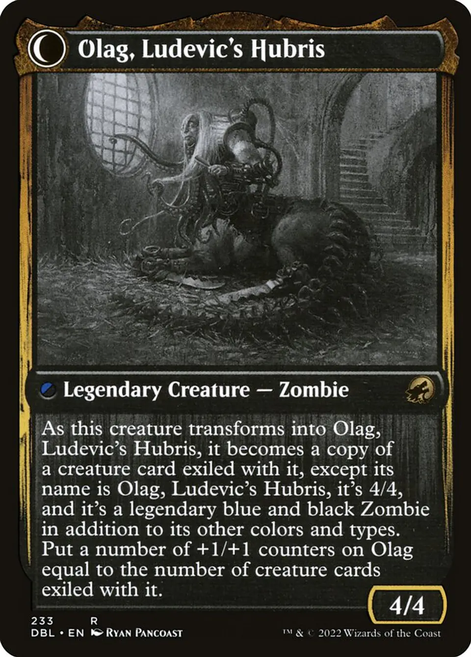 Ludevic, Necrogenius // Olag, Ludevic's Hubris 2