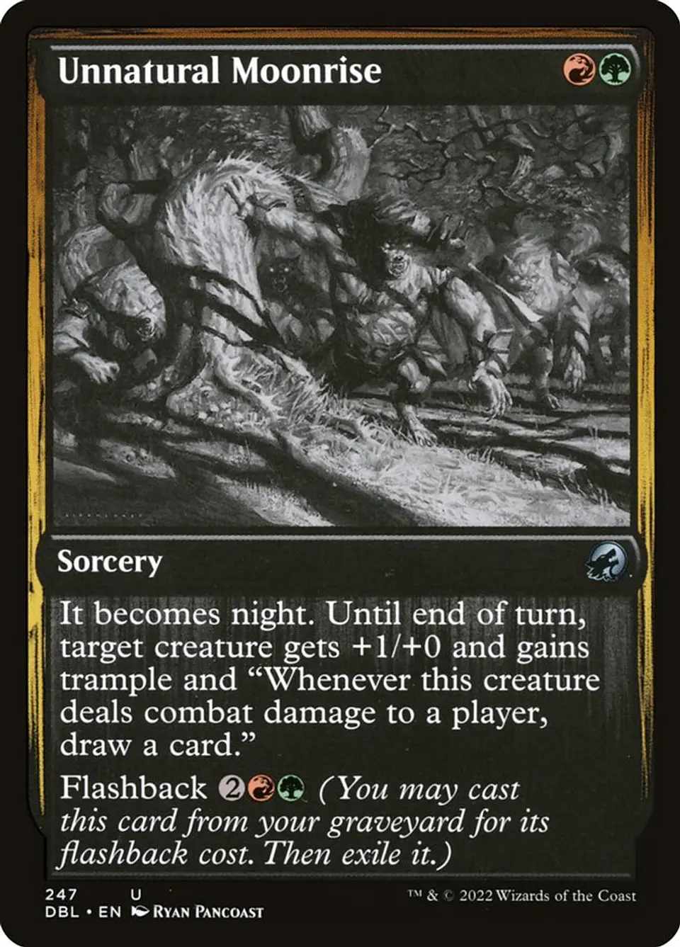Unnatural Moonrise 1