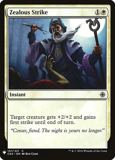Zealous Strike (The List)