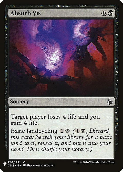 Absorb Vis (The List)
