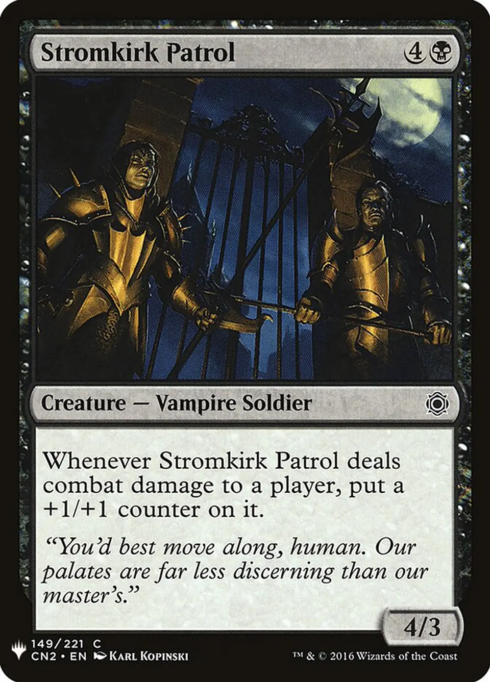 Stromkirk Patrol (The List) 1