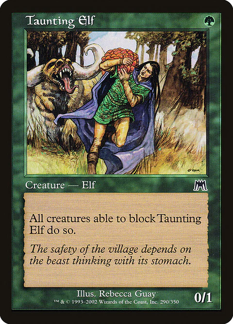 Taunting Elf (Retro Frame)