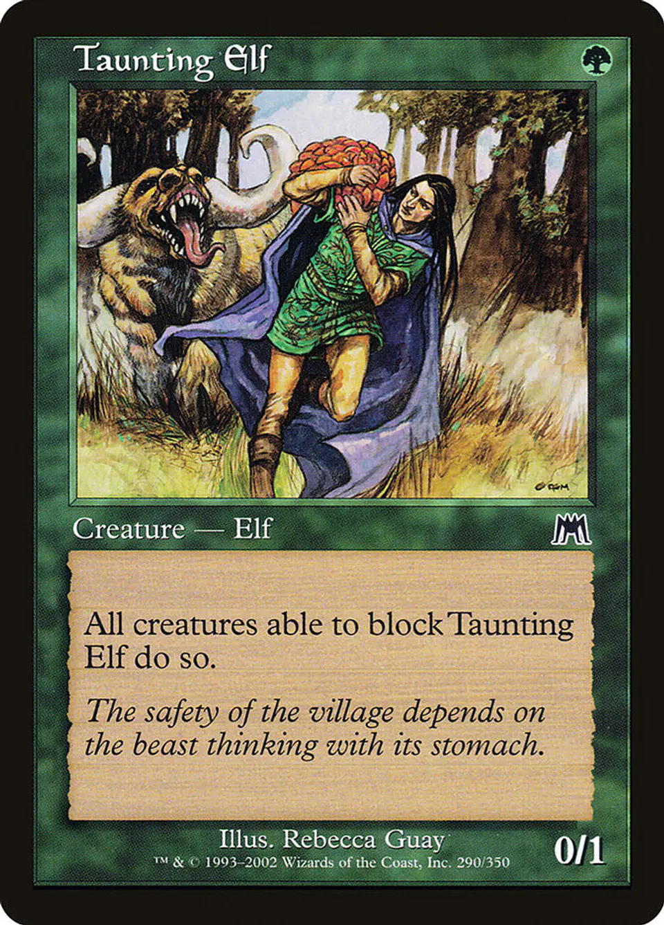 Taunting Elf (Retro Frame) 1