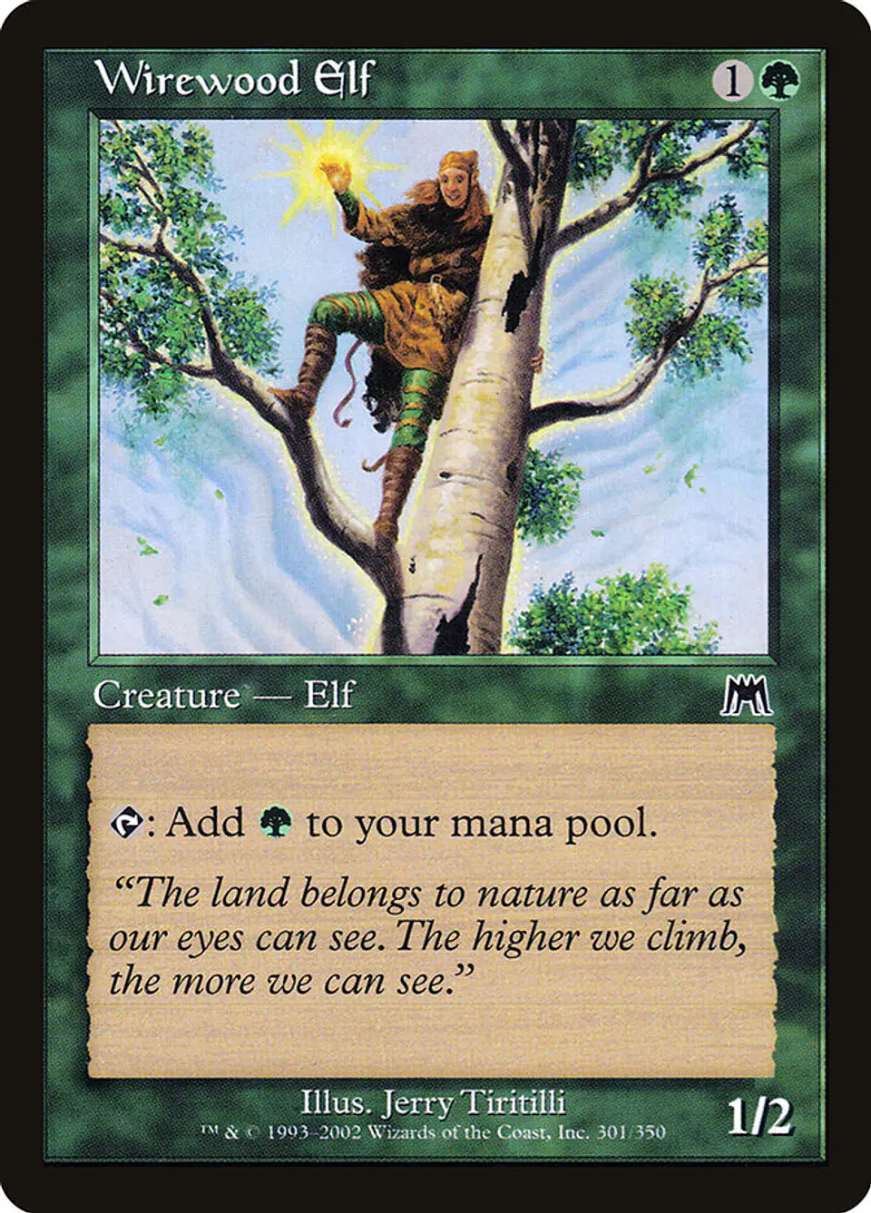 Wirewood Elf (Retro Frame) 1