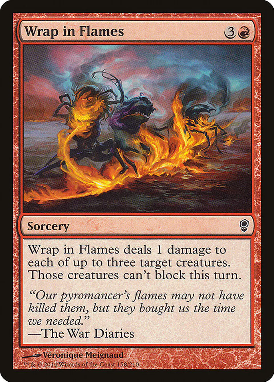 Wrap in Flames 1