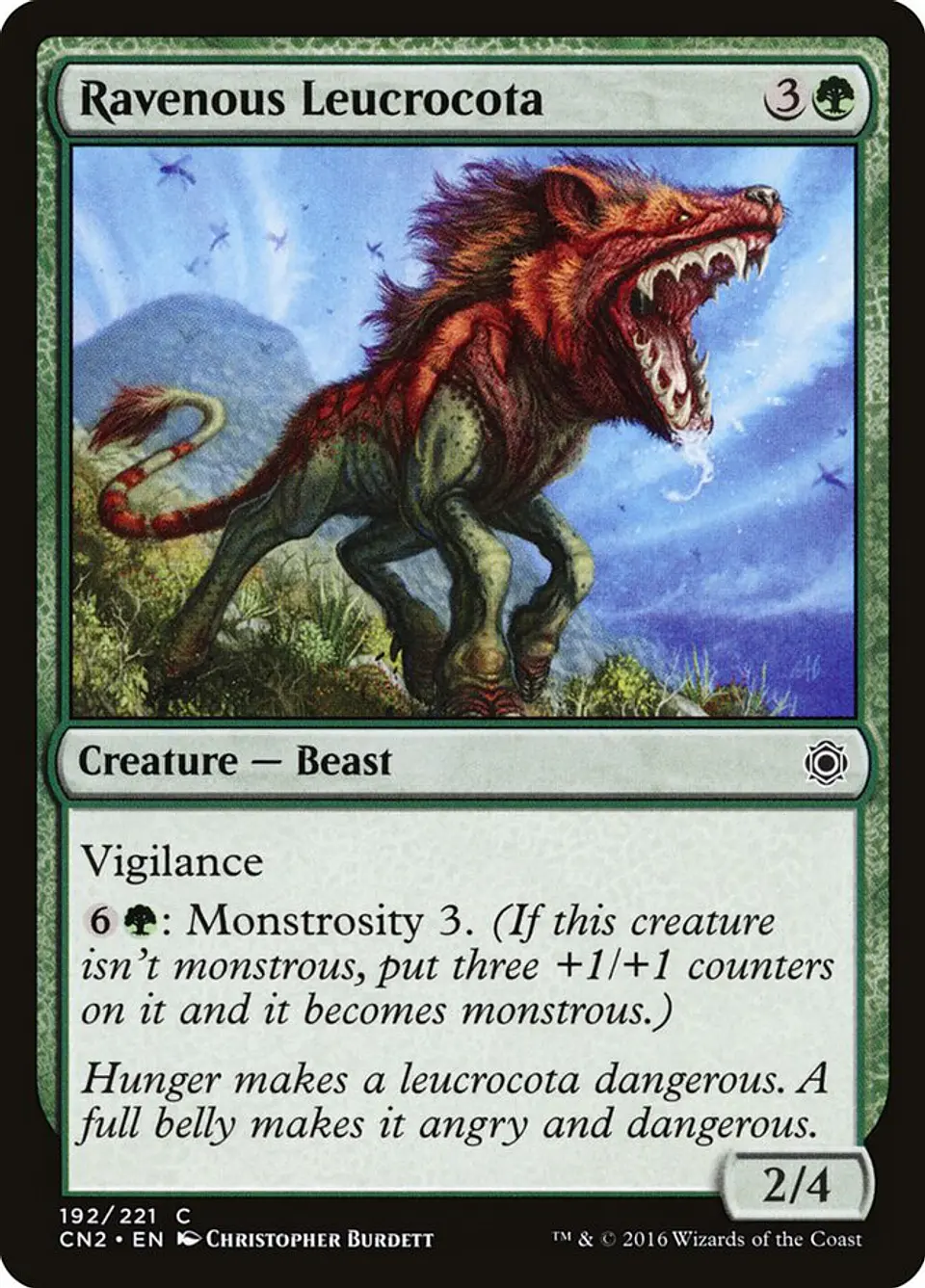 Ravenous Leucrocota 1
