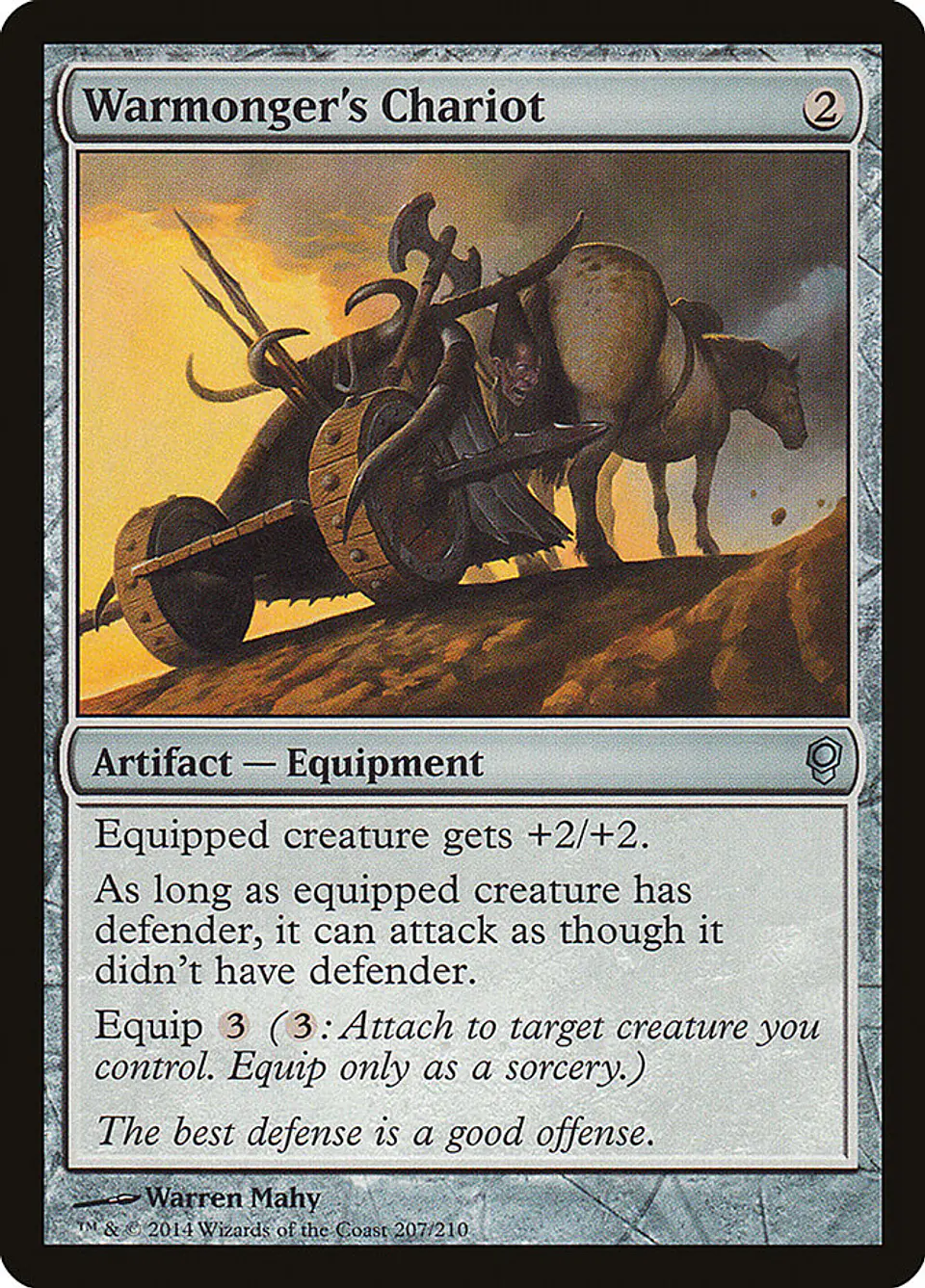 Warmonger's Chariot 1