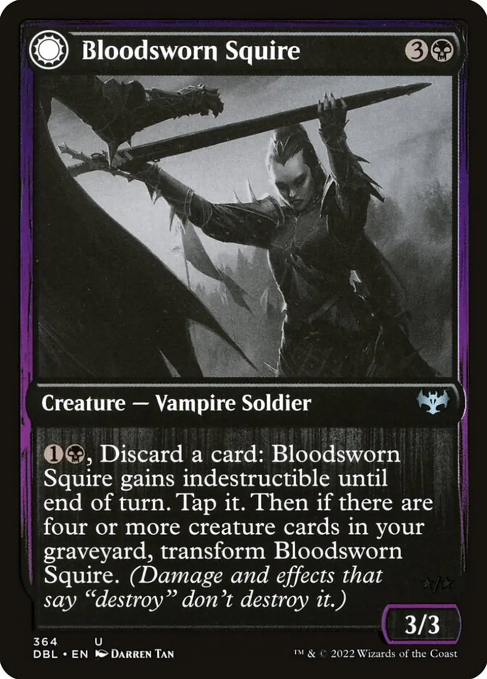 Bloodsworn Squire // Bloodsworn Knight 1