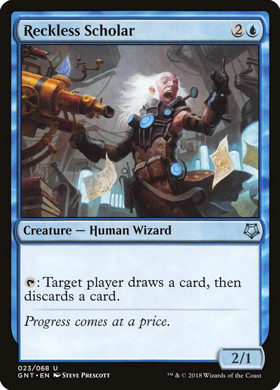 Reckless Scholar 1