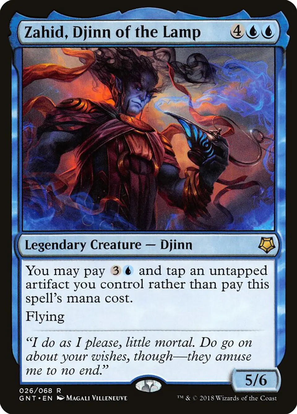 Zahid, Djinn of the Lamp 1