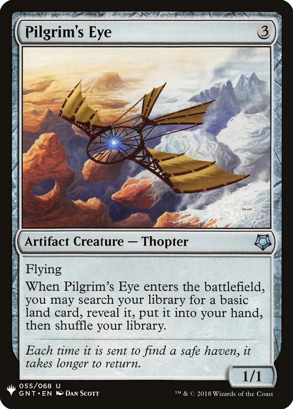 Pilgrim's Eye (The List) 1