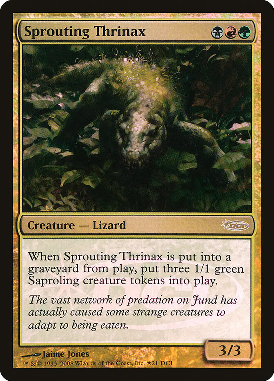 Sprouting Thrinax 1