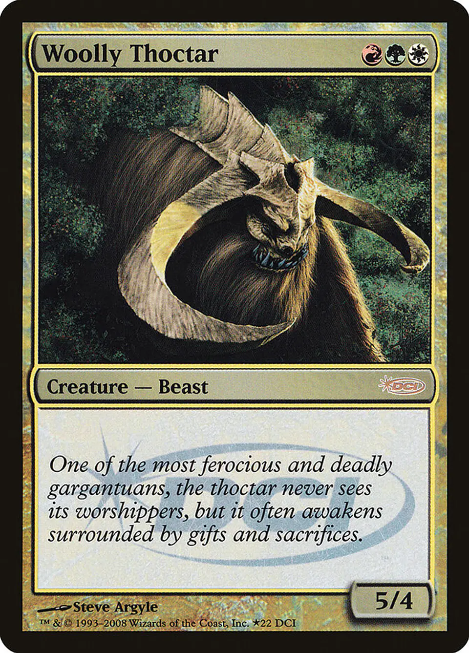 Woolly Thoctar 1